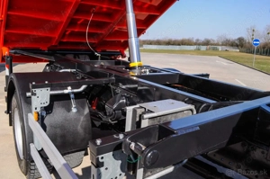 MAN TGM 18.240 4x4 háromoldalra billenőplatós darugémes teherautó - kép 11