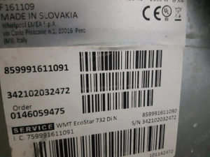 Baunecht WMT Ecostar 732Di N automata mosógép jól működő - kép 14