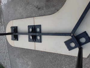 Hatalmas tárgyalóasztal íróasztal, variálható 285x165x135cm - kép 10