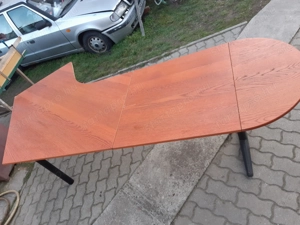 Hatalmas tárgyalóasztal íróasztal, variálható 285x165x135cm - kép 3