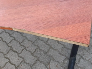 Hatalmas tárgyalóasztal íróasztal, variálható 285x165x135cm - kép 5