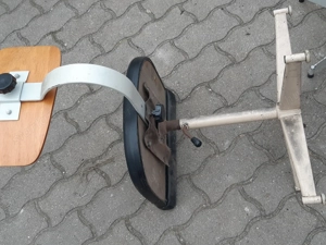 Műhelyszék forgószék magasság állítható szépség hibás - kép 6