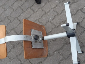 Műhelyszék forgószék magasság állítható szépség hibás - kép 7