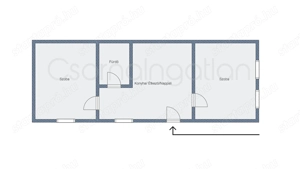 Rábaszentandrás - felújított 2 szobás téglaház dupla telken eladó - kép 7