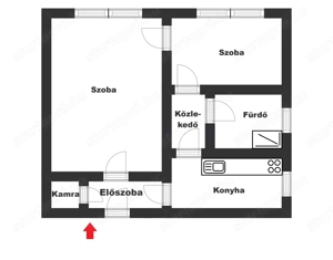 Tiszaújvárosban 2. emeleti, bútorozatlan lakás kiadó!  - kép 11