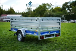 Új billenős utánfutó (250x135cm) - dupla oldalfal magasítóval - akciósan bruttó 598.000 Ft - kép 2