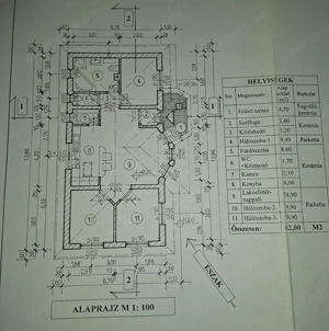 Monoron 76 m2-es, 3 szoba+nappalis családi ház 600 m2 telekkel  - kép 16