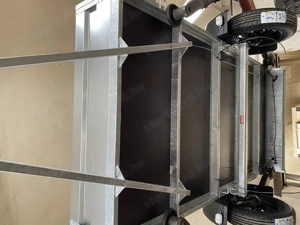 Új Zádori Z11 tűzihorganyzott utánfutó Sajószentpéteren - kép 4