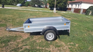 Új Zádori Z11 tűzihorganyzott utánfutó Sajószentpéteren