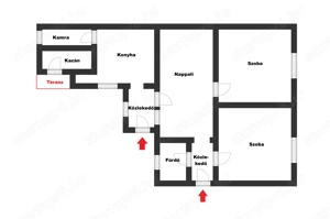 Tiszapalkonyán két generációs családi ház eladó! - kép 15