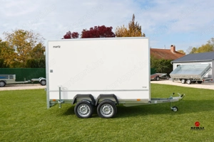 Új 2 tengelyes dobozos utánfutó (300x180x147cm) most akciósan 1.790.000 Ft - kép 2