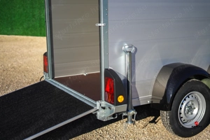 Új Böckmann dobozos motorszállító utánfutó (2700kg) most akciósan bruttó 4.090.000 Ft - kép 4