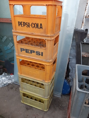 Retro PEPSI felíratos rekesz 24 férőhelyes - kép 2