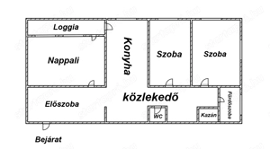 Nyíregyházán a Tavasz utcában, nappali+2 szobás lakás kiadó! - kép 16