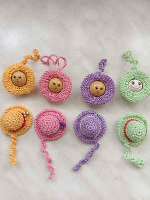 Egyedi, kézzel horgolt díszek és figurák   Akár 700 Ft-tól! - kép 5