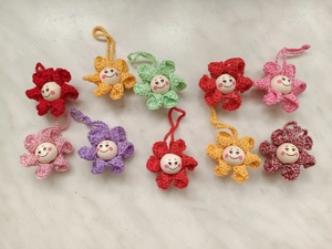 Egyedi, kézzel horgolt díszek és figurák   Akár 700 Ft-tól! - kép 3