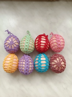 Egyedi, kézzel horgolt díszek és figurák   Akár 700 Ft-tól! - kép 6