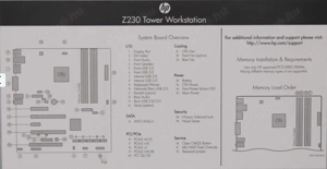 HP Z230 Tower munkaállomás Xeon E3-1220 16GB 240SSD - kép 5