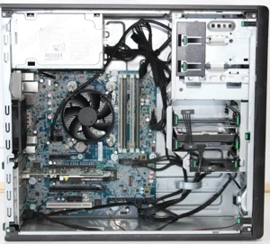 HP Z230 Tower munkaállomás Xeon E3-1220 16GB 240SSD - kép 3