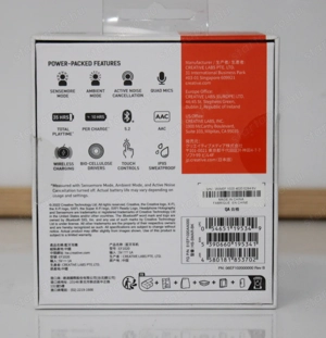 Creative Sensemore Air vezeték nélküli fejhallgató - kép 2