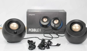 Creative Pebble X hangszórórendszer USB-C, RGB, Bluetooth 5.3 - kép 2