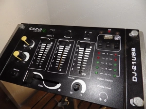 Keverő DJ Ibiza DJ21 USB   - kép 2