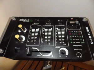 Keverő DJ Ibiza DJ21 USB   - kép 3