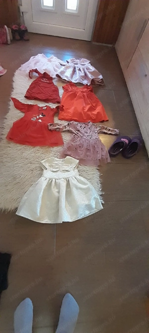 kislány ruha 86-92 - kép 2