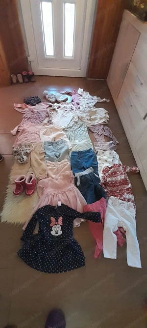 kislány ruha 86-92 - kép 3