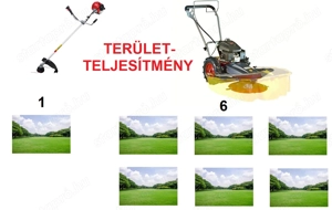 6,5 LE-S Dakr Tekton L196 magasgaz-kaszáló ipari kivitelű önjáró gép. Ár: 350.000 Ft.+Áfa - kép 4
