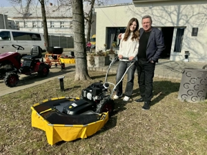 8 LE-s Triton Kohler lejtős területekre fejlesztett magasgaz kaszáló gép ! Olajszivattyús motorral ! - kép 2