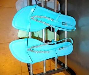 TürkizKék Szandál 39 40 - kép 2