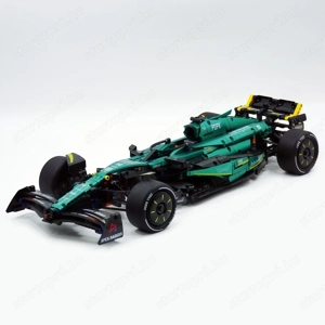 Lego komp. Technic 42206 422  Aston Martin Aramco AMR25 1:8 F1 autó 1912db metálzöld ÚJ - kép 2