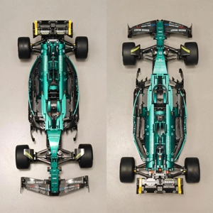 Lego komp. Technic 42206 422  Aston Martin Aramco AMR25 1:8 F1 autó 1912db metálzöld ÚJ - kép 4