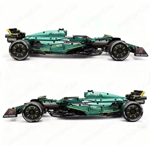 Lego komp. Technic 42206 422  Aston Martin Aramco AMR25 1:8 F1 autó 1912db metálzöld ÚJ - kép 7