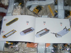 Lego komp. Creator Icons Karib Tenger kalózai HMS Endeavour hajó 2500db 74db ágyú Lepin ÚJ - kép 8