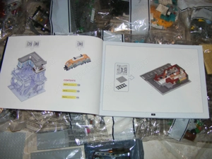 Lego komp. Creator Icons Burger Shop és metró moduláris ház 3290db Lepin ÚJ - kép 6