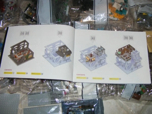 Lego komp. Creator Icons Burger Shop és metró moduláris ház 3290db Lepin ÚJ - kép 5