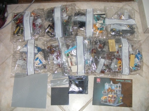 Lego komp. Creator Icons Burger Shop és metró moduláris ház 3290db Lepin ÚJ - kép 4