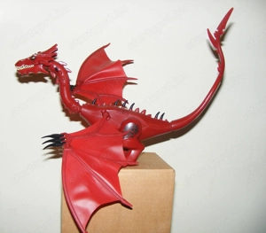 Lego Gyűrűk Ura Hobbit Smaug nagy sárkány 40cm ÚJ - kép 6