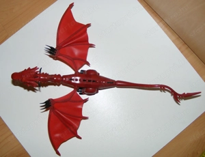 Lego Gyűrűk Ura Hobbit Smaug nagy sárkány 40cm ÚJ - kép 3