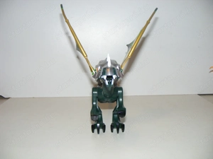 Lego Castle Lovag Vár Zöld Páncélos sárkány 33cm  ÚJ - kép 5