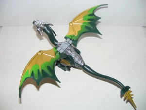 Lego Castle Lovag Vár Zöld Páncélos sárkány 33cm  ÚJ - kép 3