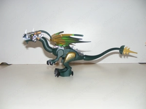 Lego Castle Lovag Vár Zöld Páncélos sárkány 33cm  ÚJ - kép 7