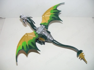 Lego Castle Lovag Vár Zöld Páncélos sárkány 33cm  ÚJ - kép 6