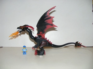 Lego Castle Lovag Vár Fekete sárkány 33cm ÚJ - kép 3