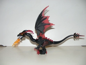 Lego Castle Lovag Vár Fekete sárkány 33cm ÚJ - kép 9