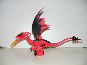 Lego Castle Lovag Vár Piros sárkány 33cm ÚJ - kép 4