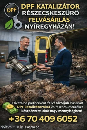 #Katalizátor Részecskeszűrő #DPF Vásárlás Nyíregyháza - kép 4