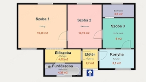 Kiskunhalas belvárosban felújítás alatt álló 2,5 szobás családi ház eladó! - kép 2